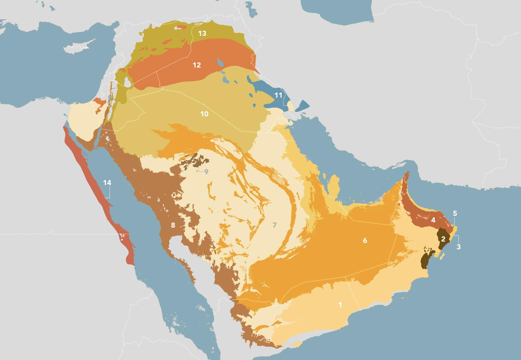 Red Sea Arabian Deserts And Salt Marshes Pa26 One Earth 5314